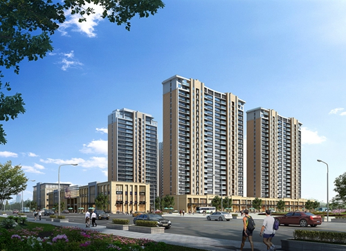 罗山建业府交通图